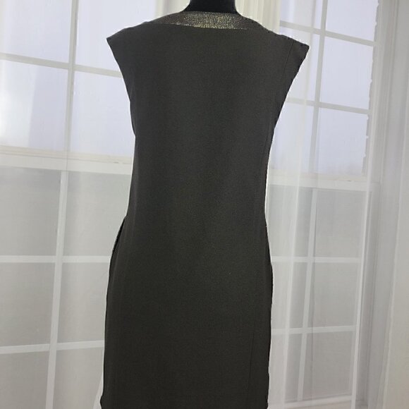 C BLOCK ISIA Metallic Bronz Mini -Length Dress Size Small - Picture 8 of 12